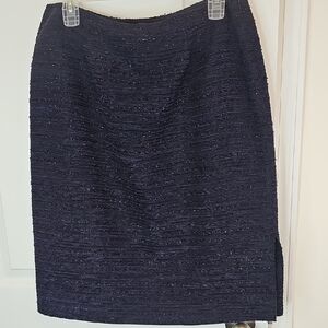 Doncaster Midnight Blue Pencil Skirt